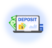 opções de depósito